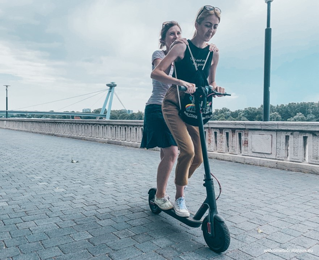 RENTING ELECTRIC SCOOTERS IN BRATISLAVA