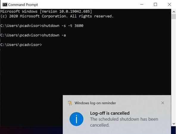 Schedule Windows 10 shutdown 3