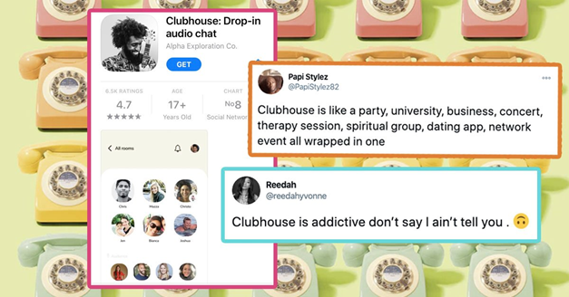 Image result for clubhouse