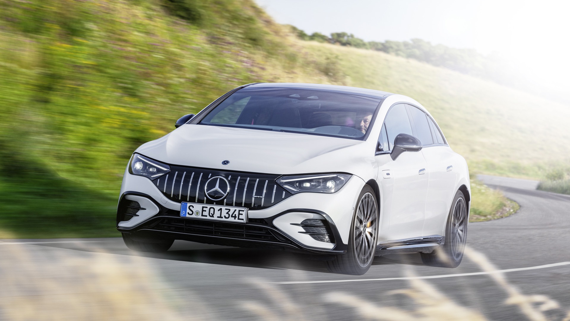2023 Mercedes AMG EQE electric sedan puts the priority on performance